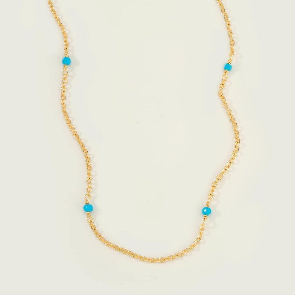 Anklet for Women Gold Chain 14K Gold Plated Dainty Boho Beach Summer Simple Foot - Picture 3 of 5
